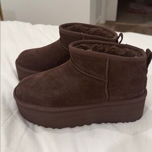 UGG Brown Ankle Boots
